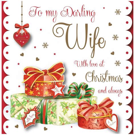 Printable Christmas Cards For Wife
